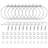 67Pcs 4 Styles 304 Stainless Steel Wire Pendants FIND-FS0002-29-1