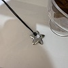 Alloy Pendant Black Waxed Cord Long Necklaces for Women FS-WG7FF48-01-1