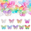  18Pcs 9 Colors Transparent Resin Pendants RESI-TA0002-03-1