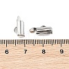 SHEGRACE Brass Slide On End Clasp Tubes XGRQ1R195-356P-3