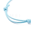 Heart Beaded Cord Bracelet BJEW-JB07678-6