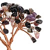 Natural Tourmaline Chips Tree Decorations DJEW-M012-02H-3