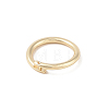 Brass Open Jump Rings KK-S369-01G-05-1