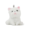 Animal Theme Flocky Opaque Resin Pendants RESI-H042-01P-05-1