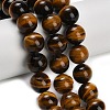 Natural Tiger Eye Beads Strands G-F173-12-14mm-1