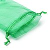 30Pcs 4 Styles Rectangle Organza Bags Jewellery Storage Pouches Wedding Favour Party Mesh Drawstring Gift OP-FS0001-01D-6