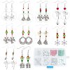 DIY Christmas Theme Earrings Making Kit DIY-SC0021-63-1