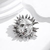 Sun God Brooch Pin JEWB-Z031-10AS-1