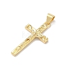 Brass Pendants KK-Z153-23G-2