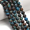 Natural Chrysocolla Beads Strands G-C289-B02-8mm-1