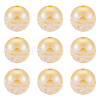 10Pcs Resin Beads PACR-TA0001-33F-2