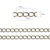 Brass Twisted Chains CHC-Q001-5x4mm-AB-6
