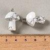 Natural Howlite Pendants GG-CBAA0EE-05P-24-4