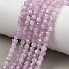 Natural Kunzite Beads Strands G-P587-C01-01A-1