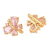 SHEGRACE Butterfly Brass Micro Pave Cubic Zirconia Spacer Bars XGRQ5K537-825G-A-2