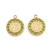 304 Stainless Steel Rhinestone Pendants STAS-Z202-05G-04-1