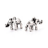 Tibetan Style Alloy Pendants TIBEP-T054-22AS-2