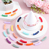 100Pcs Imitation Gemstone Acrylic Beads OACR-SP0001-05E-4