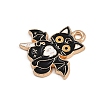 Halloween Alloy Enamel Pendants FIND-I052-01KCG-10-2