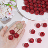 50Pcs Resin Rhinestone Beads RESI-PA0001-45D-3