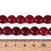 Dyed Natural White Jade Beads Strands G-T143-16N-5