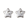 Tarnish Resistant 304 Stainless Steel Five-Pointed Star Charms Pendants STAS-Q171-03-2