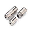 304 Stainless Steel Screw Clasps STAS-A138-10A-P-2