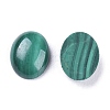 Natural Malachite Cabochons G-R476-02C-2