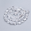 Natural Quartz Crystal Beads Strands G-G841-A12-3