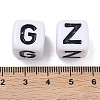 Opaque Acrylic European Beads MACR-K365-06A-3
