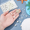 160Pcs 3 Styles Glass Pearl Teardrop Beads HY-NB0001-06A-3