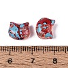 Picasso Transparent Glass Beads SEED-N012-07N-3