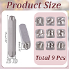 Steel Stamps TOOL-WH0155-183A-2