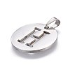 Non-Tarnish 201 Stainless Steel Pendants STAS-L221-33H-2