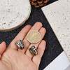 2Pcs Brass European Beads KK-DC0005-18AS-3