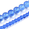 Transparent Glass Beads Strands GLAA-T032-T6mm-04-A-4