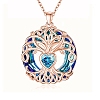 Alloy Pendant Necklaces PW-WGCCD84-01-1