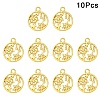 30Pcs Alloy Pendants TIBEP-YW0002-22G-1