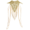 Gothic Polyester Lace Shoulder Chains for Wedding Dress AJEW-GA0010-27-1