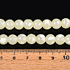 Baking Paint Glass Beads Strands DGLA-N015-8mm-08-4