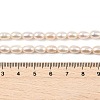 Natural Cultured Freshwater Pearl Beads Strands PEAR-I007-01A-03A-5