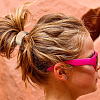 6Pcs 6 Style Rubber Elastic Fiber Hair Ties OHAR-GO0001-02-7