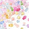100Pcs 5 Styles Animals Transparent Acrylic Beads OACR-TA0005-02-3