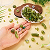90Pcs 5 Styles Mixed Shapes Imitation Gemstone Acrylic Beads OACR-TA0004-68-7