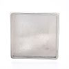 304 Stainless Steel Open Cuff Ring Components STAS-S080-041I-P-2