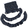 Polyester Wrinkle Ribbons DIY-FG0010-70A-1