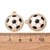 Alloy Enamel Pendants RB-CBAA987-09KCG-3
