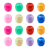 Mega Pet 80Pcs 8 Colors Acrylic European Beads MACR-MP0001-01-1