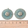 Tibetan Style Alloy Pendants FIND-B055-02G-3