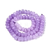 Imitation Jade Crackle Glass Beads Strands GLAA-N068-01A-A11-3